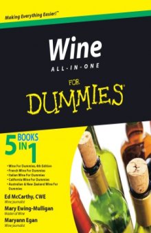 Wine All-in-One For Dummies  Все о вине для чайников