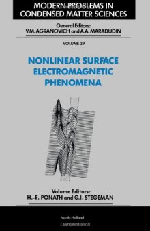 Nonlinear Surface Electromagnetic Phenomena