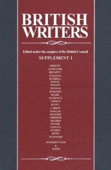 BRITISH WRITERS - Supplement I