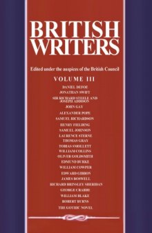 British Writers, Volume 3