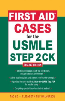 First Aid USMLE Step 2 CK Cases