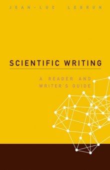 Scientific Writing. A Reader and Writer's Guide