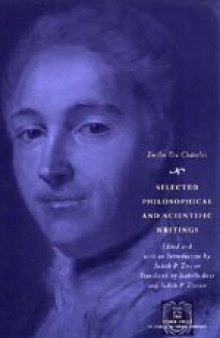 Selected Philosophical and Scientific Writings (The Other Voice in Early Modern Europe)