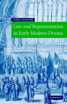 Law and representation early mod drama