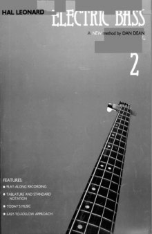 Electric Bass: A New Method (Book 2) 