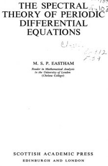The Spectral Theory of Periodic Differential Equations 