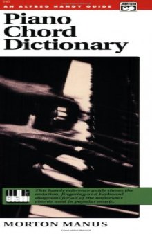 Piano Chord Dictionary (Handy Guide)