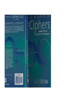 The Mathematics of Ciphers. Number Theory and RSA Cryptography