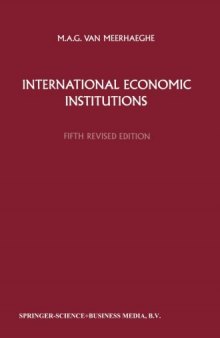 International Economic Institutions