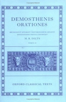 Demosthenis Orationes: Tomus II (Oxford Classical Texts)