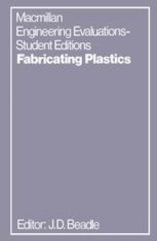 Fabricating Plastics