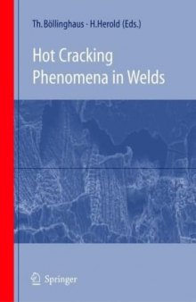 Hot cracking phenomena in welds: with 46 tables