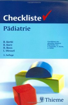 Checkliste Padiatrie, 3. Auflage