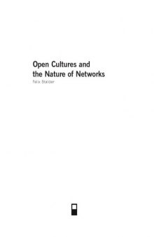 Open Cultures and the Nature of Networks