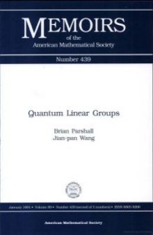 Quantum Linear Groups