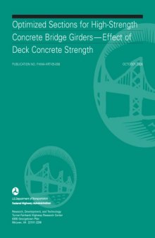 Optimized Sections for High-Strength Concrete Bridge Girders—Effect of Deck Concrete Strength 