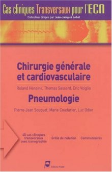 Chirurgie générale et cardiovasculaire - Pneumologie