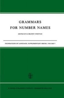 Grammars for Number Names