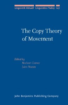 The Copy Theory of Movement (Linguistik Aktuell   Linguistics Today)