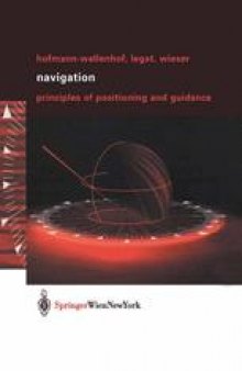 Navigation: Principles of Positioning and Guidance