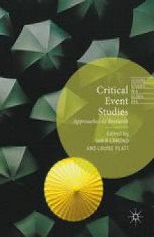 Critical Event Studies: Approaches to Research