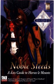 Noble Steeds: A d20 Guide to Horses & Mounts