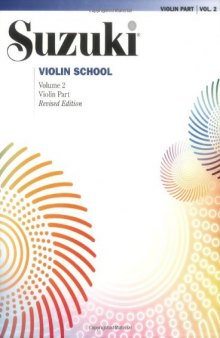 Suzuki Violin School Volume 2 Violin Part (Revised Edition) (Suzuki Violin School, Violin Part)