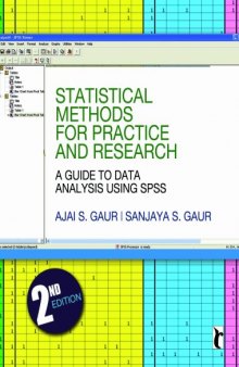 Statistical Methods for Practice and Research: A Guide to Data Analysis Using SPSS