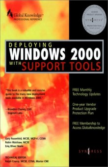 Deploying Windows 2000 with support tools