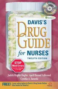 Davis's Drug Guide for Nurses, 12th Edition 