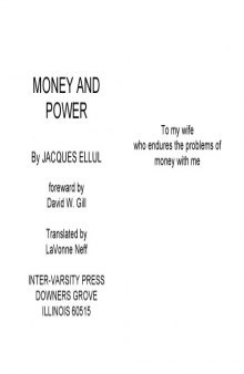 Money & Power