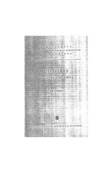 Bibliotheca Historica, vol. II: Libri V-XII (Bibliotheca scriptorum Graecorum et Romanorum Teubneriana)