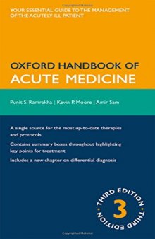Oxford Handbook of Acute Medicine 3rd Edition