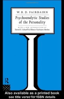 Psychoanalytic Studies of the Personality