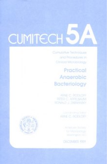 Cumitech 5A: Practical Anaerobic Bacteriology