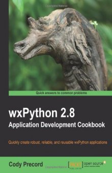 wxPython 2.8 Application Development Cookbook 