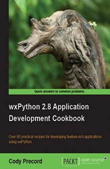 wxPython 2.8 Application Development Cookbook