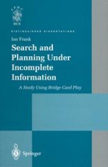 Search and Planning Under Incomplete Information: A Study Using Bridge Card Play