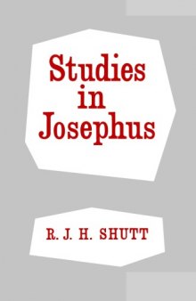 Studies in Josephus 