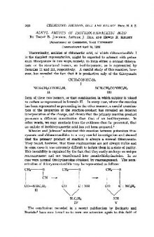 [Article] Alkyl Amides of Isothiocyanacetic Acid