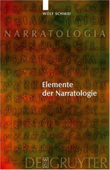Elemente der Narratologie (Narratologia - Volume 8)
