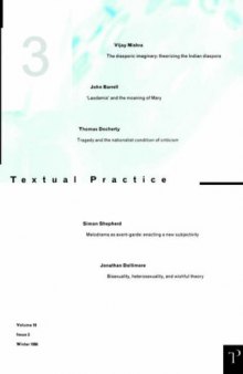 Textual Practice 10:3 (Textual Practice 103)