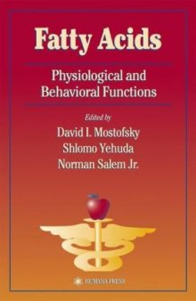 Fatty acids: physiological and behavioral functions