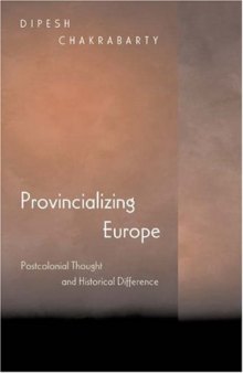 Provincializing Europe