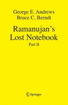 Ramanujan's lost notebook