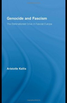Fascism and Genocide in Inter-War Europe (Routledge Studies in Modern History)