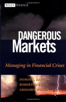 Dangerous Markets: Managing in Financial Crises (Wiley Finance)