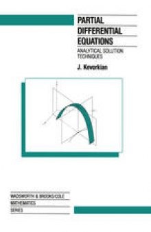 Partial Differential Equations: Analytical Solution Techniques