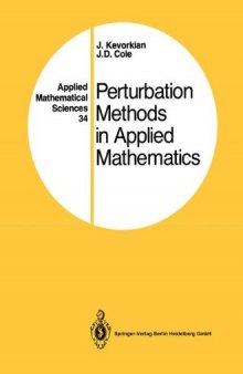 Perturbation methods in applied mathematics