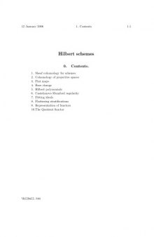 Hilbert schemes